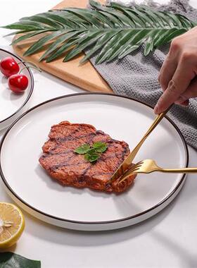西餐牛排盘 dinner plates ceramic steak dishes western food