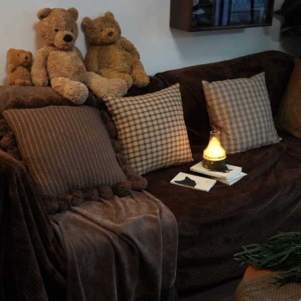 小岛之森菠萝格沙发盖巾沙发巾一年四季简约棕色,居家布艺,沙发套,淘宝优惠券,粉丝福利购,淘宝优惠卷