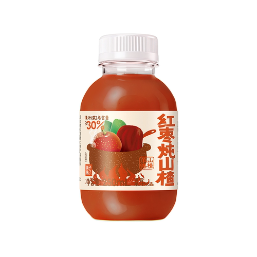 【2026年8月9日到期】果子熟了红枣炖山楂植物饮料炖雪梨250ml