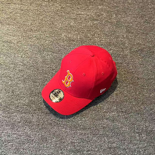 New Era 波士顿红袜 Boston Red Sox 9FIFTY 弯檐 可调节 棒球帽