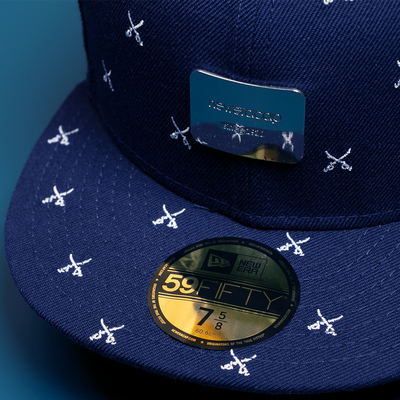 聚酯纤维平檐全封口棒球帽