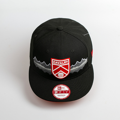 聚酯纤维平檐可调节棒球帽