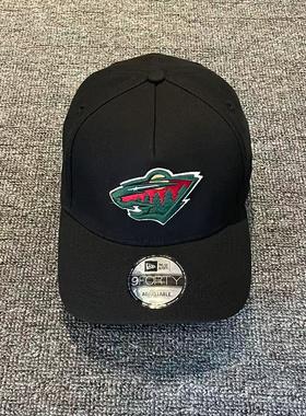 New Era 明尼苏达狂野 Minnesota Wild 侧标 9FORTY 弯檐 棒球帽