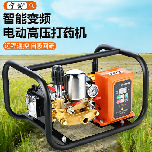插电动车60V72V高压大功率打药泵