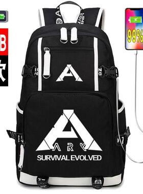 2024方舟生存进化书包游戏周边双肩包ARK男女中学生旅行包大容量