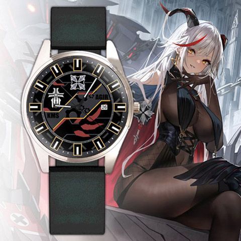 2024新款碧蓝航线手表獒犬电子表欧根企业圣路易斯二次元动漫周边