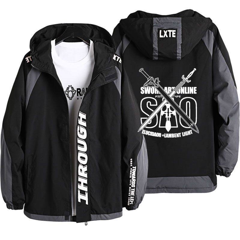 2024刀剑神域SAO桐人外套桐谷和人cos夹克动漫周边男女春秋冬款衣,箱包皮具/热销女包/男包,双肩背包,淘宝优惠券,粉丝福利购,淘宝优惠卷