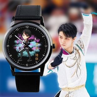 2024羽生结弦Hanyu 防水手表男女学生静音考试表礼物 Yuzuru同款