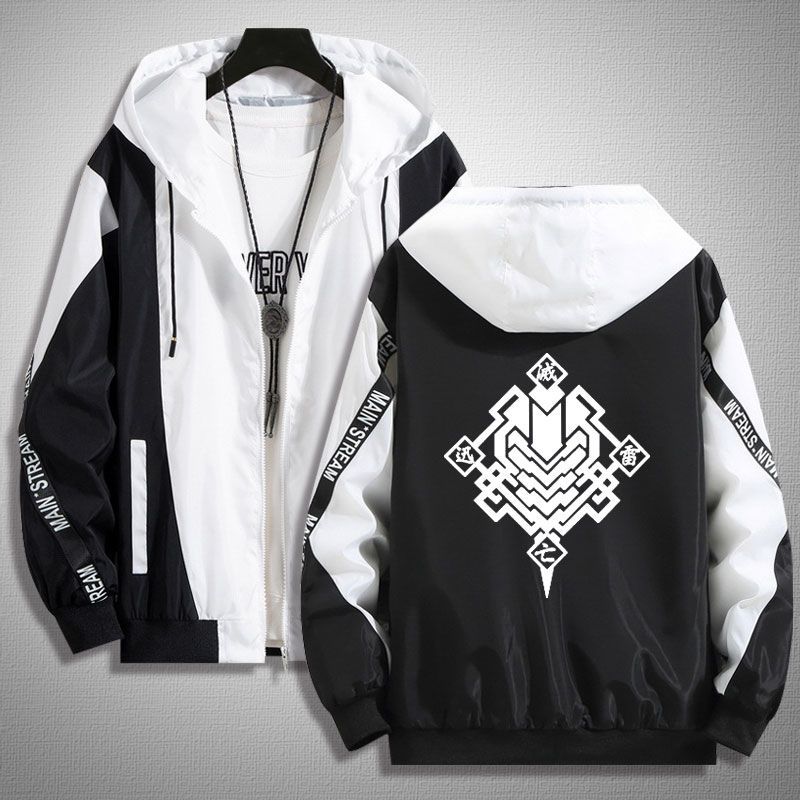 假面外套春秋零一衣服动漫夹克灭讯灭亡迅ZERO-ONE连帽卫衣男