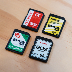 摄影师佳富能士索尼康徕SDCF-B储存卡转印贴纸