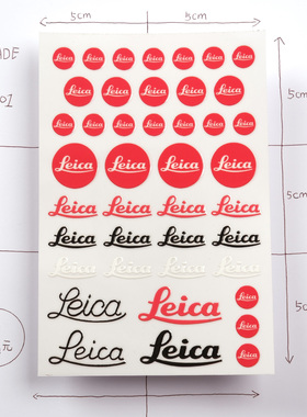防水转印徕卡leica胶片相机周边脚架防潮箱闪光灯遮光罩装饰贴纸