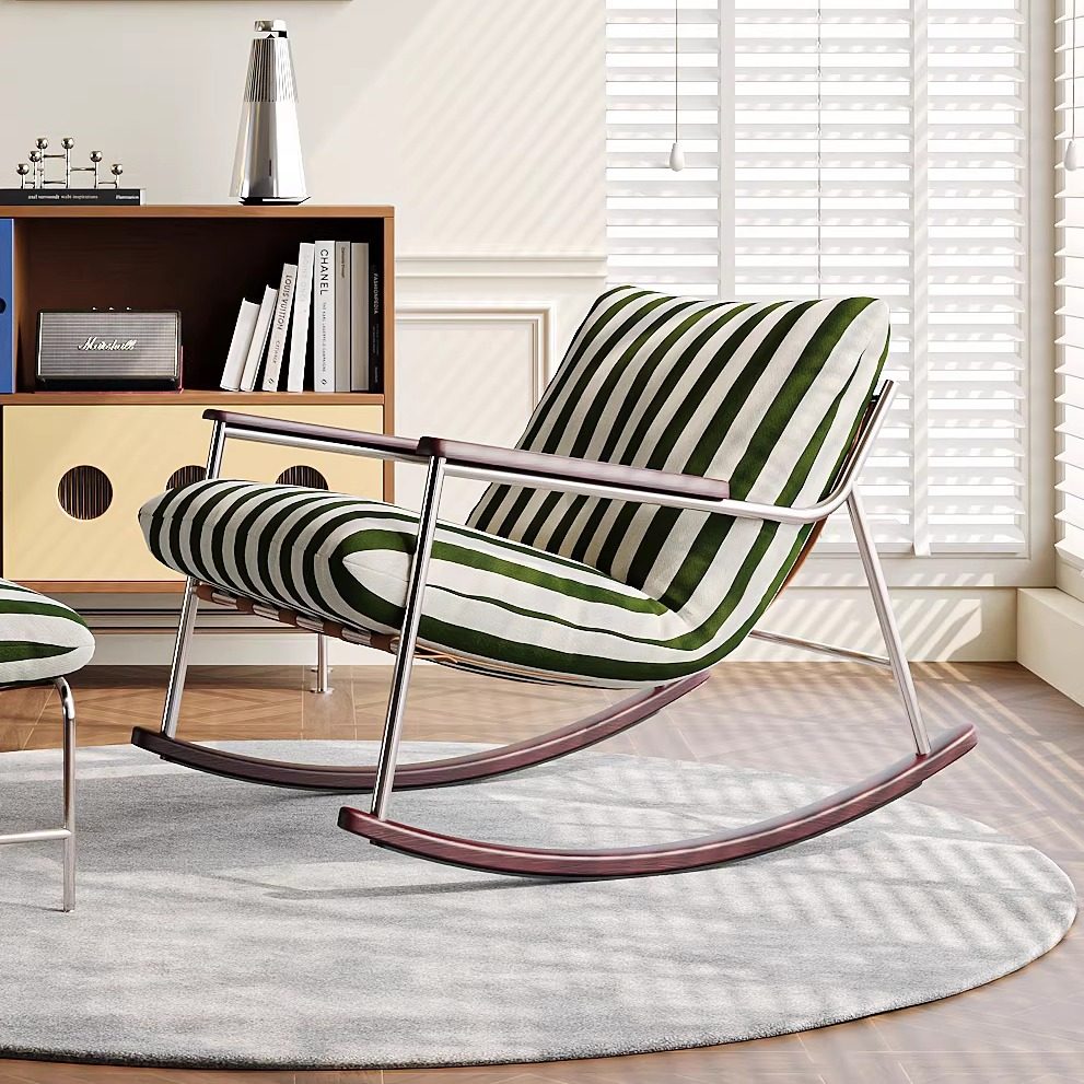 畔所/菲卡轻奢单人摇椅客厅阳台两用 可拆洗软包设计师休闲躺椅,住宅家具,摇椅,淘宝优惠券,粉丝福利购,淘宝优惠卷