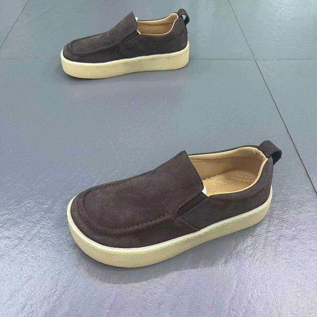 2026秋季新款纯色简约乐福鞋男鞋休闲鞋一脚蹬懒人鞋磨砂皮潮鞋男,户外/登山/野营/旅行用品,户外休闲鞋,淘宝优惠券,粉丝福利购,淘宝优惠卷