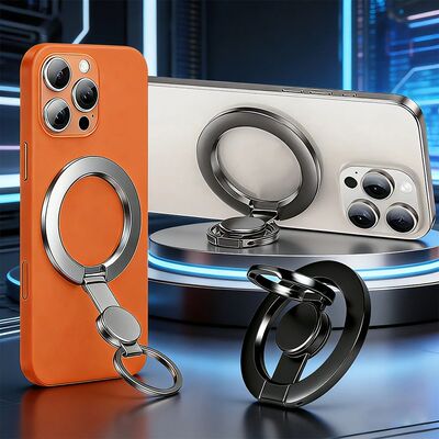 Stand For Tablet Magnetic Ring Phone 3 Sections Simplicity