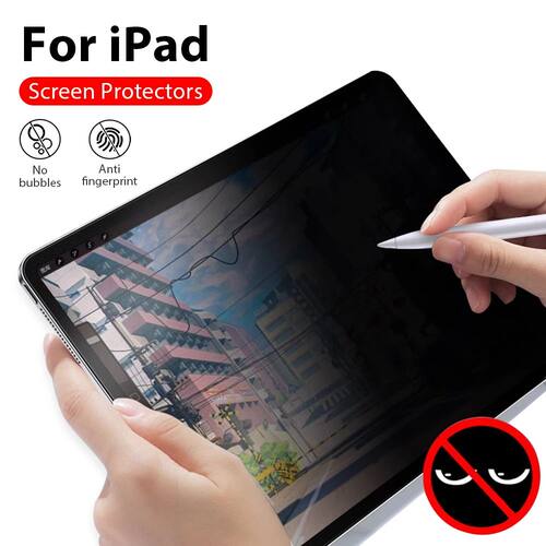 Privacy Glass For iPad A16 Pro 13 M4 12.9 11 2025 M5 10th