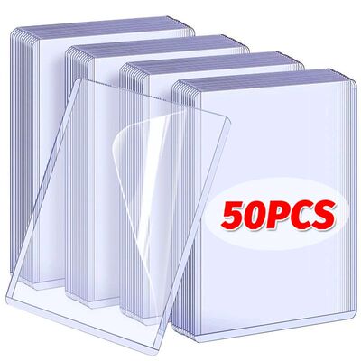 1/25/50Pcs Transparent Korean Kpop Card Sleeve with