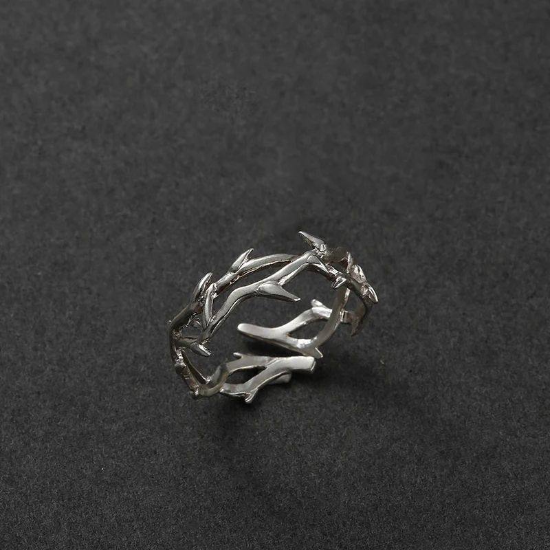 Punk Fashion Irregular Thorns Couple Rings Retro Hip-hop