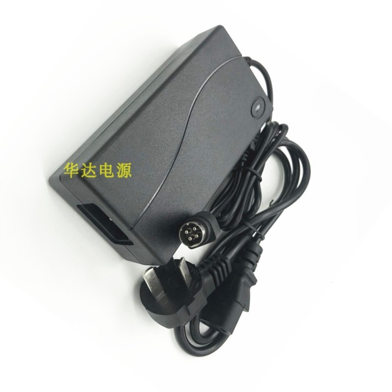 美团电源适配器24V1.5A2A2.5A3A圆口4针录像机触摸屏收银款机充线