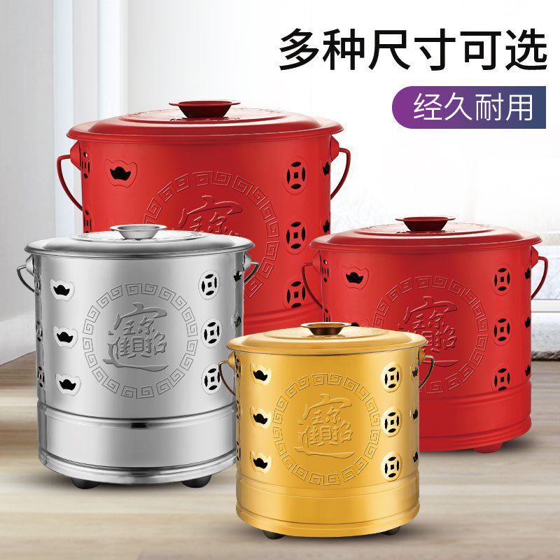 烧纸桶烧纸炉子烧纸铁桶烧纸的桶不锈钢烧纸桶火盆焚烧桶烧钱纸炉