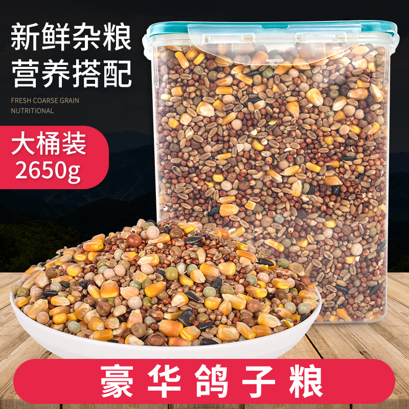 营养玉米鸽粮饲料鸟食观赏赛鸽