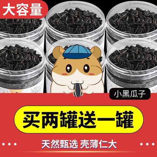 仓鼠主粮营养饲料天然磨牙黑瓜籽