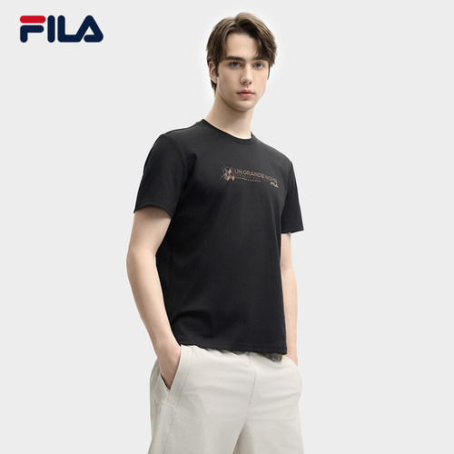 FILA斐乐官方运动短袖T纯棉跑步