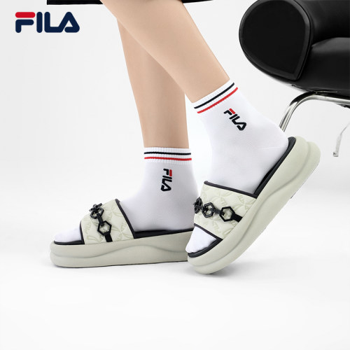 FILA斐乐女士复古拖鞋