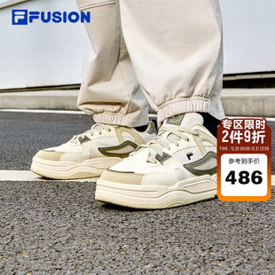 FUSION斐乐潮牌男鞋 板鞋 BANK 2025秋运动鞋 II专业滑板鞋 FILA