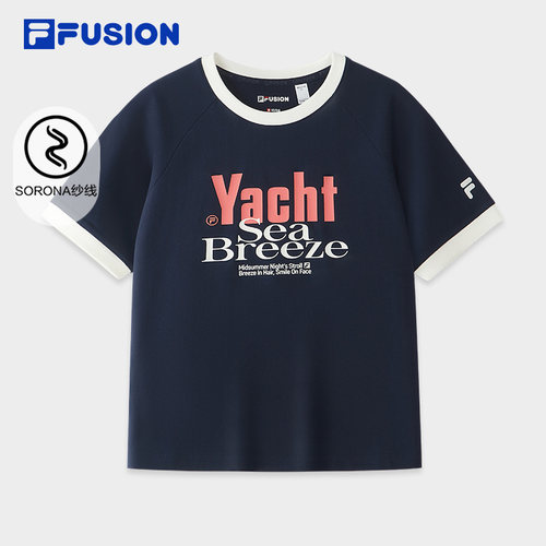 FILAFUSION斐乐潮牌短袖T