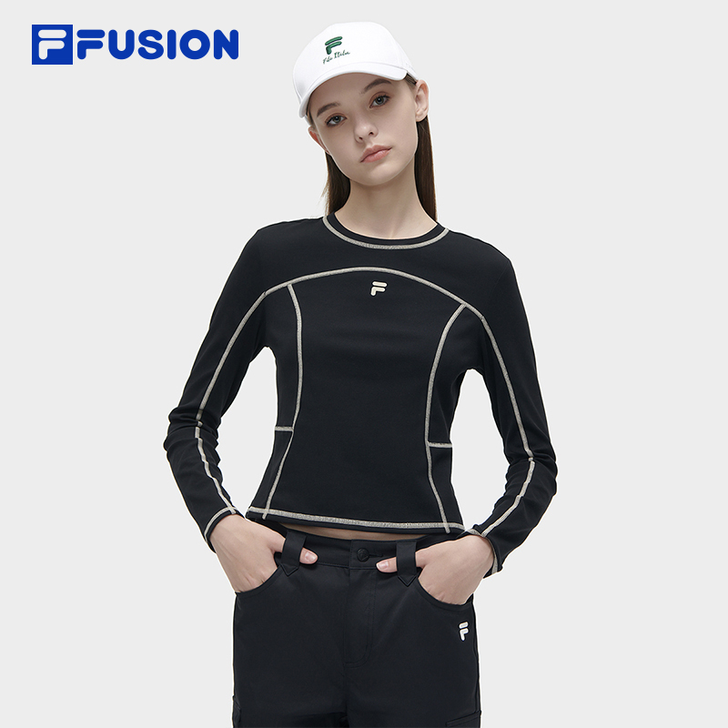 FILAFUSION斐乐女子长袖T