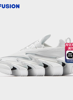 FILA FUSION斐乐潮牌SAWTOOTH未来潮鞋女2025秋新款锯齿鞋跑步鞋