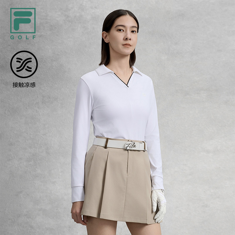 FILA斐乐女士运动针织长袖衫