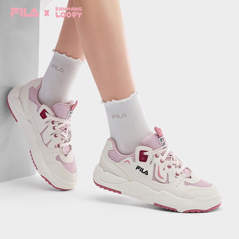 FILA x ZANMANG LOOPY 联名COMP赞萌露比女休闲板鞋网球生活鞋