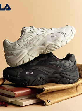 FILA 斐乐官方男鞋KORAL 老爹鞋2026春季新款珊瑚鞋休闲鞋跑步鞋