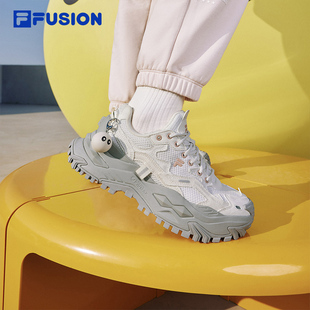 跑步鞋 FILA 硬糖鞋 2026春时尚 FUSION斐乐潮牌女鞋 BIANCO厚底鞋