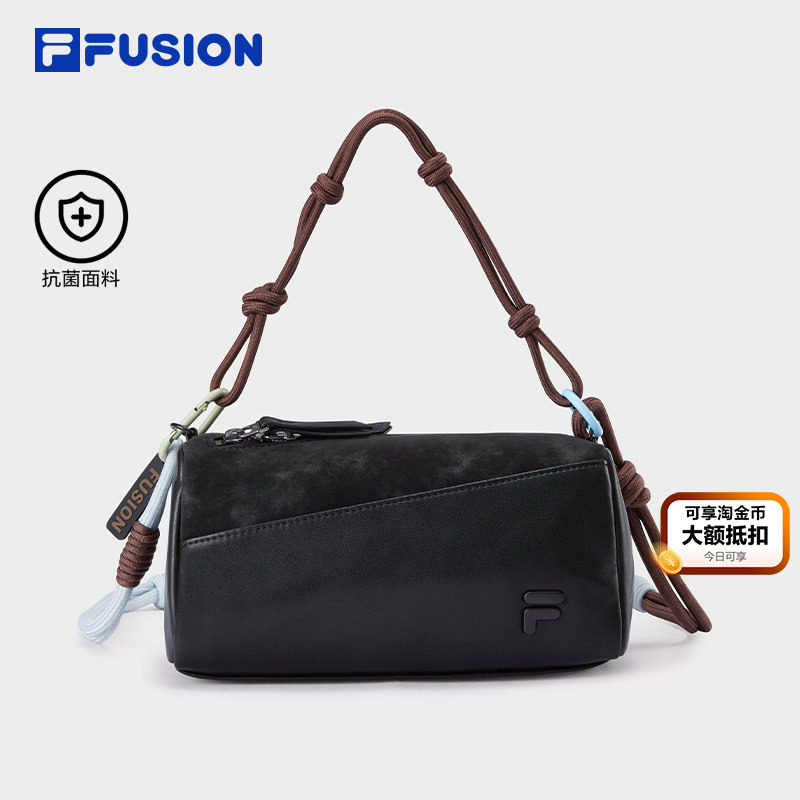 FILA FUSION斐乐潮牌情侣款挎包2025冬新款时尚休闲单肩包斜挎包,运动包/户外包/配件,挎包/拎包/休闲包,淘宝优惠券,粉丝福利购,淘宝优惠卷