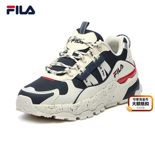 FILA斐乐官方旗舰情侣TREK满天星老爹鞋 子 男2025休闲增高运动女鞋