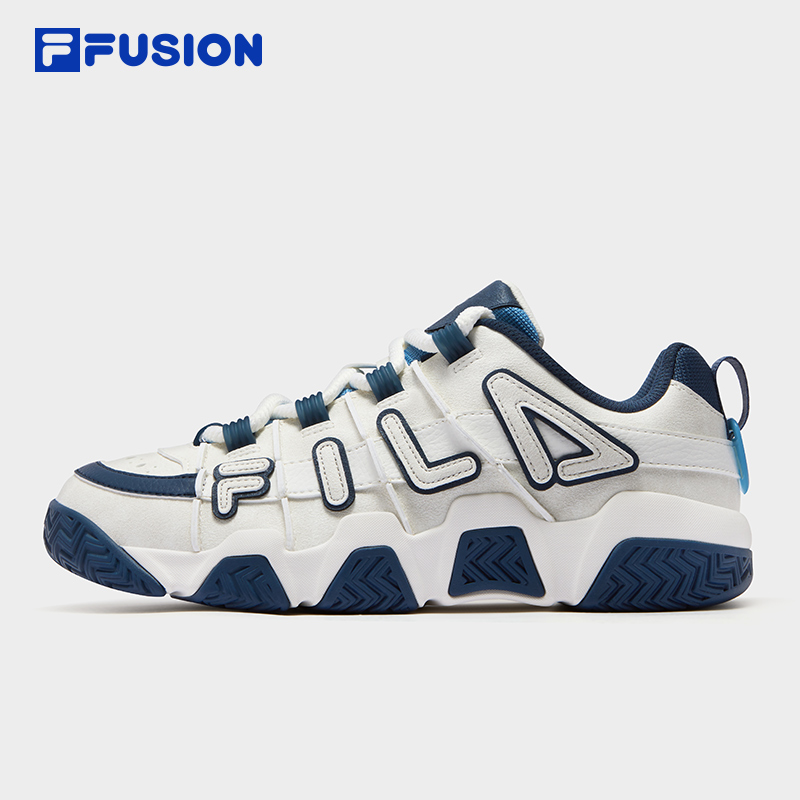 FILA FUSION斐乐潮牌男鞋复古篮球鞋2025冬季新款时尚休闲运动鞋