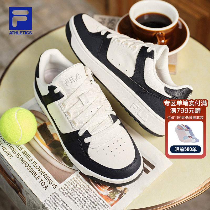 FILA 斐乐官方男鞋TARGA 1+网球生活鞋2025冬季新款圆盾鞋1+板鞋,运动鞋new,板鞋,淘宝优惠券,粉丝福利购,淘宝优惠卷