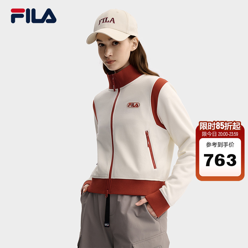 FILA斐乐女士针织长袖外套