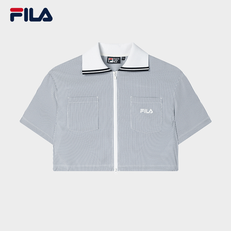 FILA斐乐女士梭织短袖外套