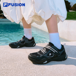 FUSION斐乐潮牌EVA 休闲鞋 SLIM厚底潮鞋 水滴鞋 女2025夏新款 FILA
