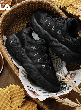 FILA 斐乐官方男鞋MUFFIN SO摩登运动鞋2025冬季新款松饼鞋南方版