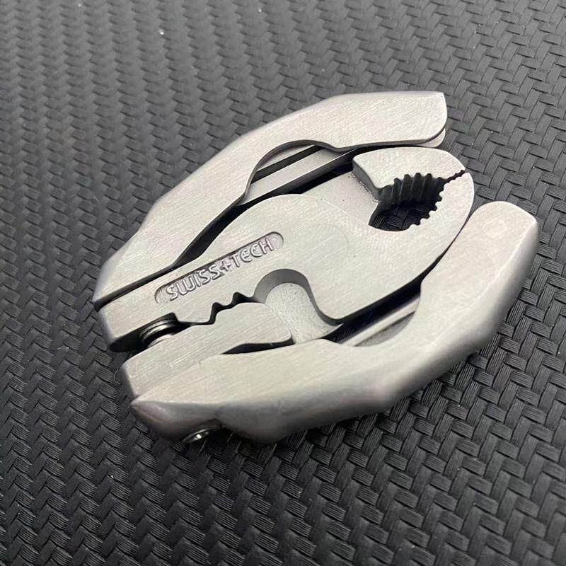 多功能迷你钳子便携随身折叠口袋钳组合大小螺丝刀工具钳瑞士科技