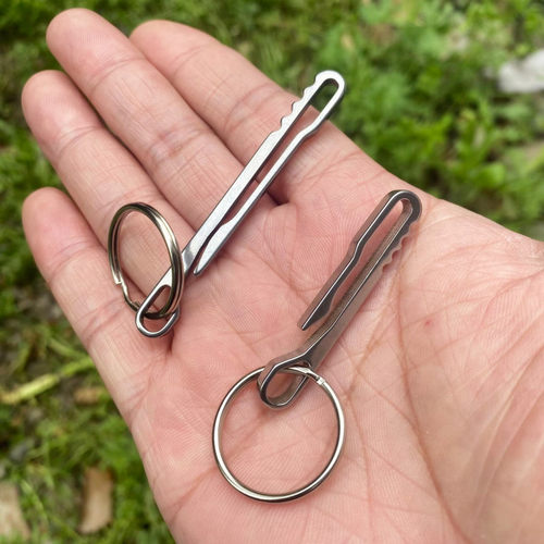 不锈钢口袋钥匙夹腰带挂扣插扣