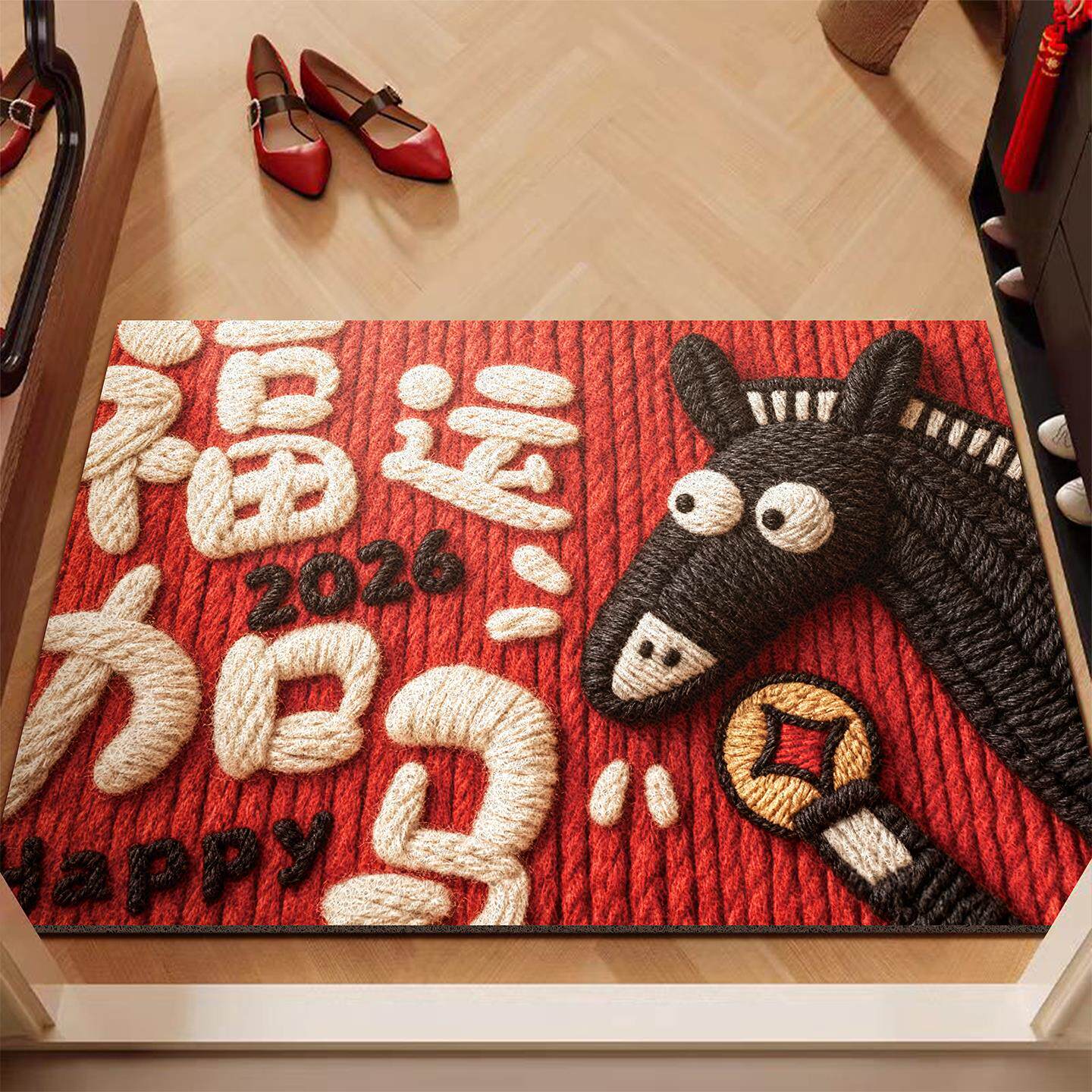 福运加马丝圈垫入户门地垫进门脚垫玄关可裁剪耐脏耐磨蹭土地毯垫,居家布艺,入户地垫,淘宝优惠券,粉丝福利购,淘宝优惠卷