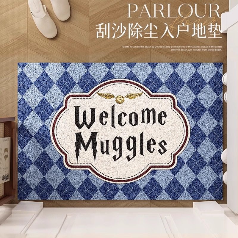 美式魔法创意入户门丝圈地垫进门口子家用脚垫可裁剪耐磨耐脏地毯,居家布艺,入户地垫,淘宝优惠券,粉丝福利购,淘宝优惠卷