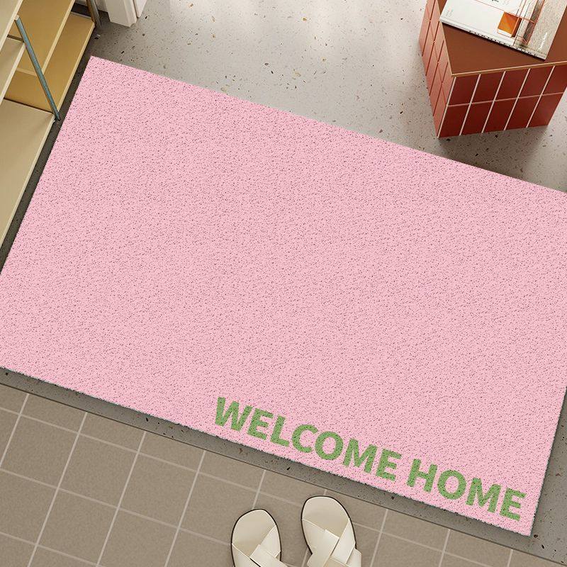 韩系纯色马卡龙丝圈入户地垫耐磨耐脏易打理pvc玄关门口地毯脚垫,居家布艺,入户地垫,淘宝优惠券,粉丝福利购,淘宝优惠卷