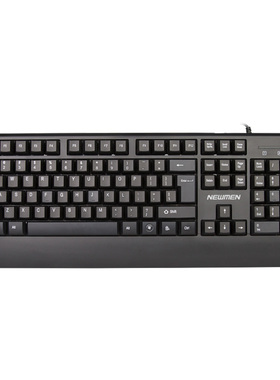 新贵雅键050有线静音键盘游戏电脑台式笔记本家用办公商务USB防水