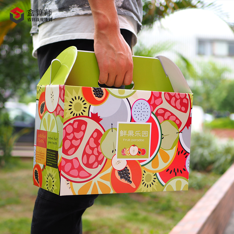 春节礼品盒5斤10斤水果礼盒